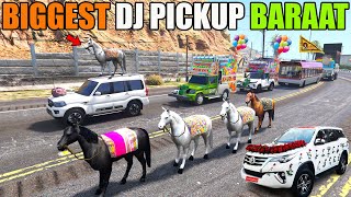 BIGGEST DJ PICKUP BARAAT  GTA 5 😲 [upl. by Aenea]