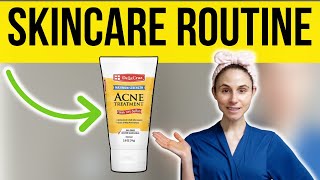 SIMPLE SKINCARE ROUTINE WITH SULFUR 😍 Dermatologist DrDrayzday [upl. by Esau]