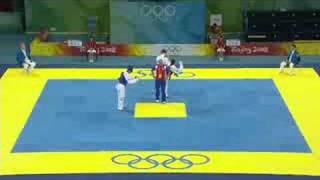 Kazakhstan vs Cuba  Mens 80KG Taekwondo  Extended Highlights  Beijing 2008 Summer Olympic Games [upl. by Aicirt97]