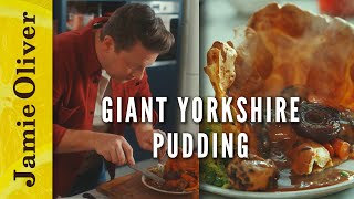 Giant Veggie Yorkshire Pudding  Jamie Olivers £1 Wonders Channel 4 Mondays 8pm UK [upl. by Alo]