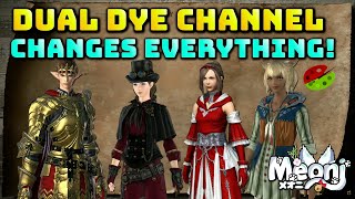 FFXIV Dual Dye Channels Are A GAME CHANGER [upl. by Rocray]