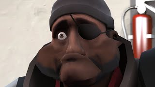 What happen if Demoman drinks water SFM TF2 animation [upl. by Dunaville]