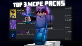 TOP 3 Texture pack MCPE PVP [upl. by Noivax394]