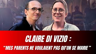 INEDIT  Claire Di Vizio se confie sur son Mariage avec Fabrice Mariage catholique interview [upl. by Storfer]