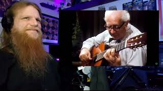 Andrés Segovia Bach  Gavotte from 4th Lute Suite REACTION  Metal Head DJ Reacts [upl. by Bringhurst700]