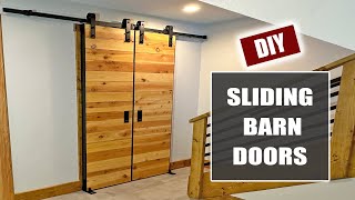 How we built our own barn doors [upl. by Ettenahc714]