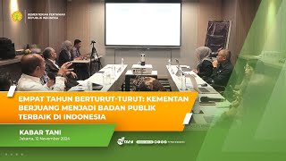 Menuju Badan Publik Informatif Kementan Paparkan Strategi di Uji Publik [upl. by Anha793]