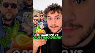 primeiro VS último drink da noite livedobrino humor MundinhoBrino [upl. by Aenad]