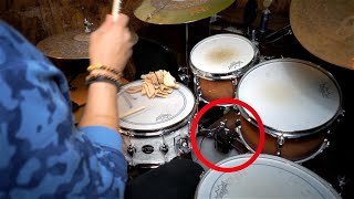 How I Record Drums Using One Microphone [upl. by Emilia]