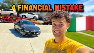 I BOUGHT A MASERATI FROM AUCTION [upl. by Korwin939]