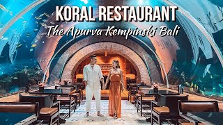 KORAL RESTAURANT at THE APURVA KEMPINSKI BALI [upl. by Anilehs]