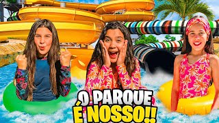 AVENTURAS NO PARQUE AQUÁTICO COM AMIGOS RADICAIS [upl. by Marabelle]