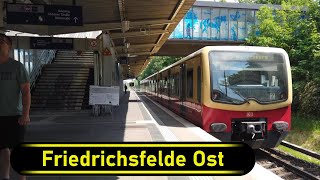 SBahn Station Friedrichsfelde Ost  Berlin 🇩🇪  Walkthrough 🚶 [upl. by Oleusnoc]