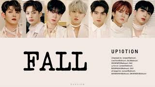 UP10TION 업텐션  FALL COLOR CODED HANROMENG LYRICS [upl. by Akirdnahs]