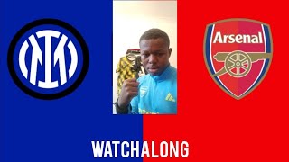 Inter Milan vs Arsenal live champions league watchalong [upl. by Yokoyama]