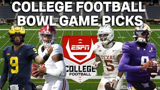 College Football Bowl Game Picks amp Predictions [upl. by Kendal]