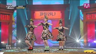 Orange Caramel  Catallena  M Countdown 13032014 Legendado PTBR [upl. by Tara]