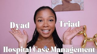 What is Hospital Case Management  Dyad vs Triad Model [upl. by Gereron]