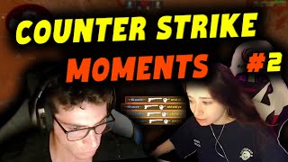 COUNTER STRIKE MOMENTS 2 cs2 csgo counterstrike2 [upl. by Ahsiri]