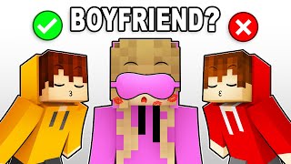 GUESS THE BOYFRIEND in MINECRAFT [upl. by Ninnetta]