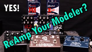 Reamping a Guitar Track can Help Your Mix Heres a Method Using Preamps Modelers and Cab Sims [upl. by Nalod]