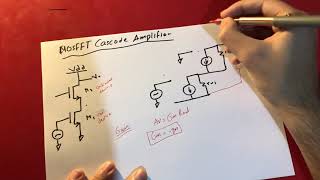 MOSFET cascode amplifier [upl. by Ellehsal]