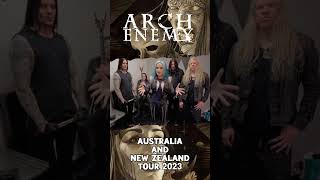 Arch Enemy  Australia amp New Zealand Tour 2023 [upl. by Mikkel]