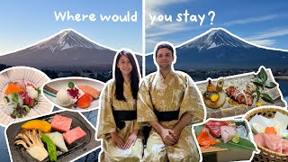 Ryokans with the best Mt Fuji view  Kawaguchiko part 1  Japan travel vlog [upl. by Macrae]