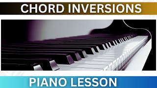 Piano Chord Inversions  Instructor Emmanuel [upl. by Aicemaj]