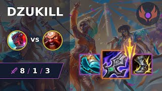 Dzukill  Yone TOP vs Gragas  EUW MASTER  LOL Season 2024 [upl. by Einahpetse]