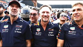 Adrian NeweyChristian Horner F1 Red Bull chat [upl. by Toh]