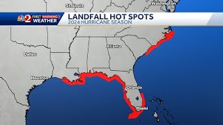 2024 hurricane season brings new risks Longrange forecast reveals crucial hot spots for [upl. by Vinaya]