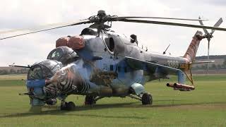 Czech Helicopters Flightline  Battle of Britain Airshow 2022 at Duxford  UK [upl. by Fielding]