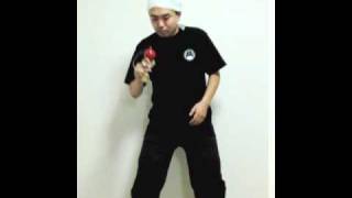 Kendama けん玉 けん先すべり Kensaki Suberi  Slip on Stick [upl. by Prochoras]