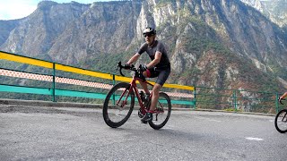 SaintRémydeMaurienne  Un nouveau format de course lors du triathlon de la Madeleine [upl. by Skerl]