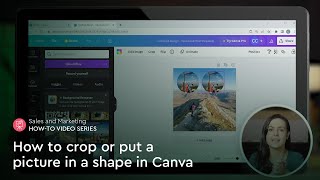 How to crop or put a picture in a shape in Canva [upl. by Calloway653]