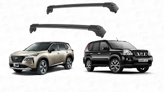 How To Install Roof Rack Crossbars on SUV Car  Nissan Cars [upl. by Benkley]