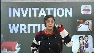 Invitation writingInvitation writing class 12Invitation and replies class 12Invitation format [upl. by Oric]