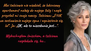 Moi teściowie nie wiedzieli że luksusowy apartament należy do mojego taty i nagle przysłali mi [upl. by Klatt]