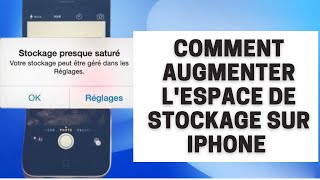 Comment augmenter lespace de stockage sur iPhone iCloud  Acheter plus de stockage iPhone [upl. by Adiv]