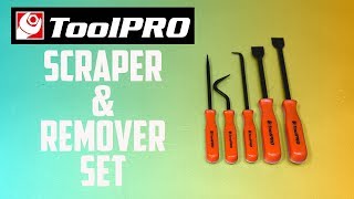 ToolPRO 5 Piece Scraper Remover Set [upl. by Maxi593]