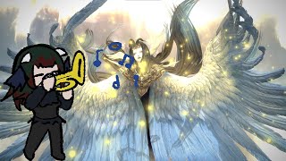 With Hearts Aligned Endsinger 2nd phase theme  Final Fantasy XIV Endwalker Solo Bard Performance [upl. by Dafna]