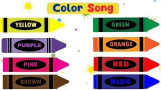 Best Learn Colors for Toddlers  Preschool Educational Videos Color Names Color Song  Red [upl. by Kciwdahc912]