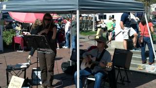 Sebastopol Farmers Market  Avalanche Violin and Guitar [upl. by Narib]