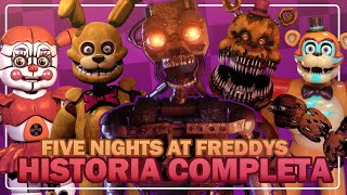 LA HISTORIA COMPLETA DE FIVE NIGHTS AT FREDDYS  FNaF Cronologia 2023 Desactualizada [upl. by Eiramave]