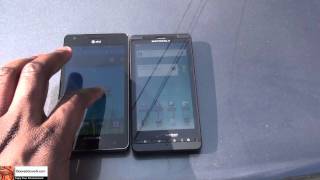 Battle of the Screens Super AMOLED Plus vs qHD in Sunlight [upl. by Osbourn]