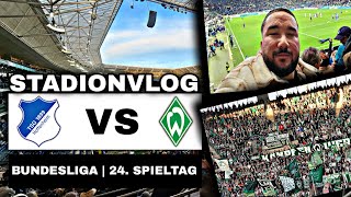 HOFFENHEIM SCHOCKT WERDER BREMEN 😱⚽️ TSG Hoffenheim vs Werder Bremen  Stadionvlog 🏟⚽️ [upl. by Iva891]