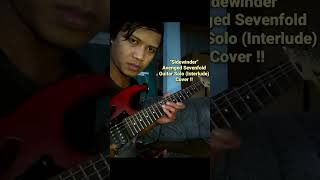 Sidewinder  Avenged Sevenfold A7X  Guitar Solo Interlude Cover [upl. by Launame556]