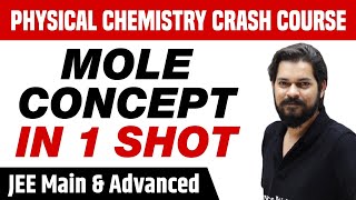 Mole Concept in 1 Shot  Every Concepts Tricks amp PYQs Covered  JEE Main amp Advanced [upl. by Biddick]