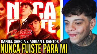 REACCIÓN Daniel Garcia x Adrian L Santos  Nunca Fuiste Para Mi Official Video [upl. by Serdna]